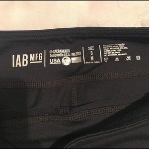 IAB MFG Athletic Spandex Shorts